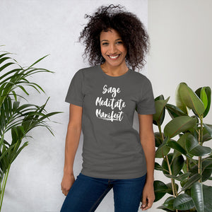 Sage Meditate Manifest Short-Sleeve T-Shirt